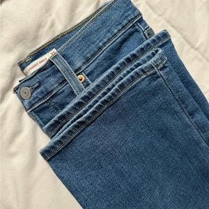 LEVIS Ribcage Straight ankle jeans